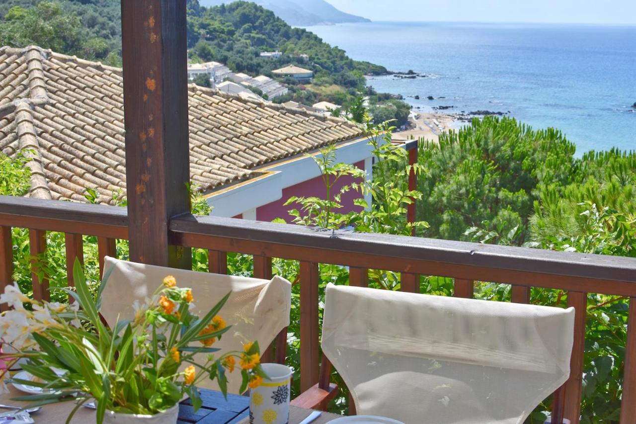 Corfu Resorts Apartments Pelekas Luaran gambar